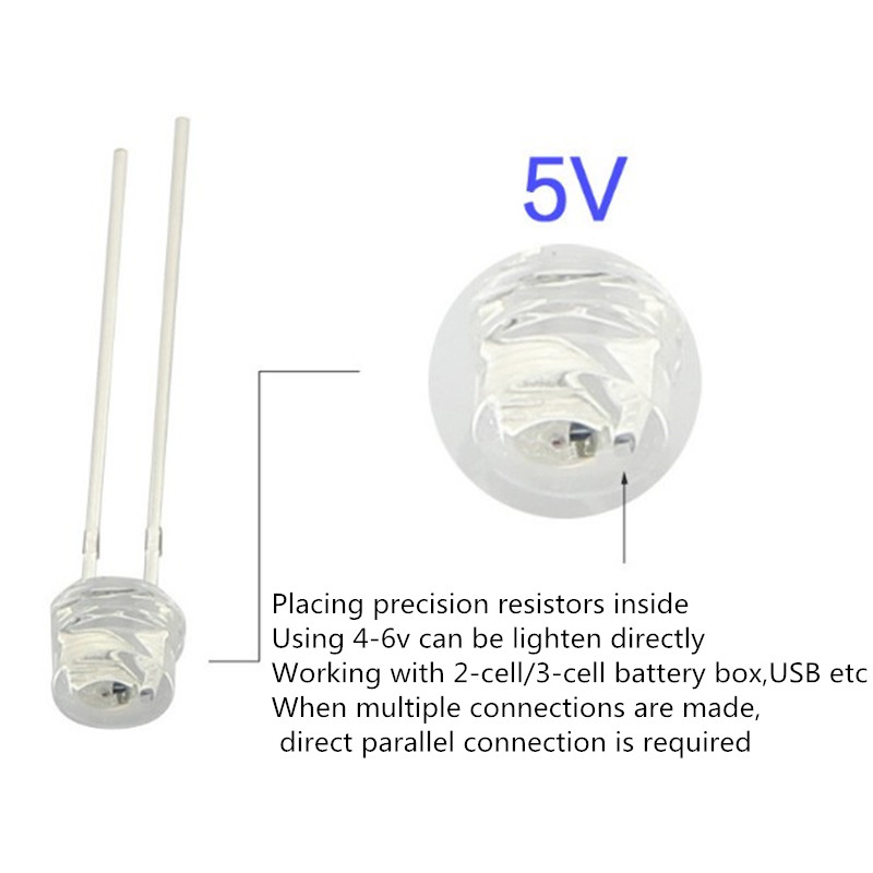 5V 12v LED 5mm 3mm bead SMD f5 - Yellow Food Snacks 评论和价格