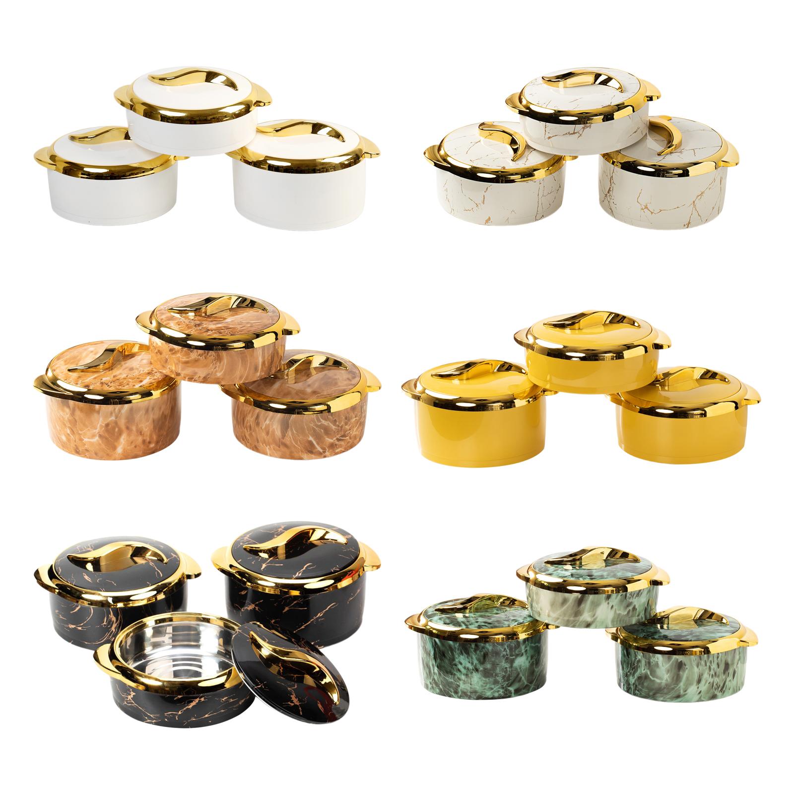 3 Pieces Insulated Food Contai - Food And Snacks For Picnic 评论和价格