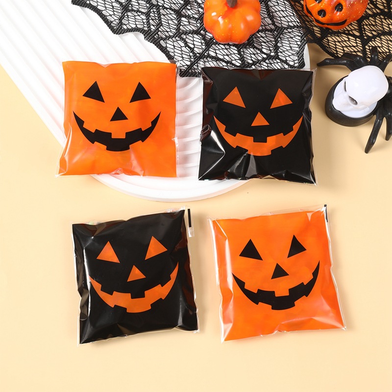 50/100pcs Halloween Black Oran - Food Snacks Gifts 评论和价格