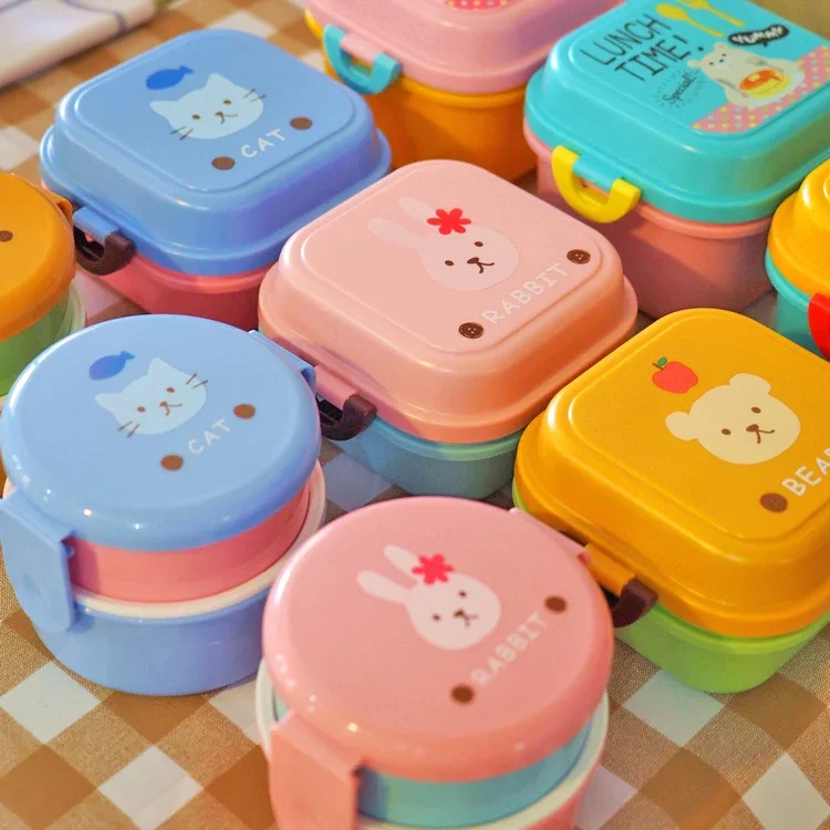 Cute Cartoon Kittyed Bento Lun - Food Snacks For Kids 评论和价格