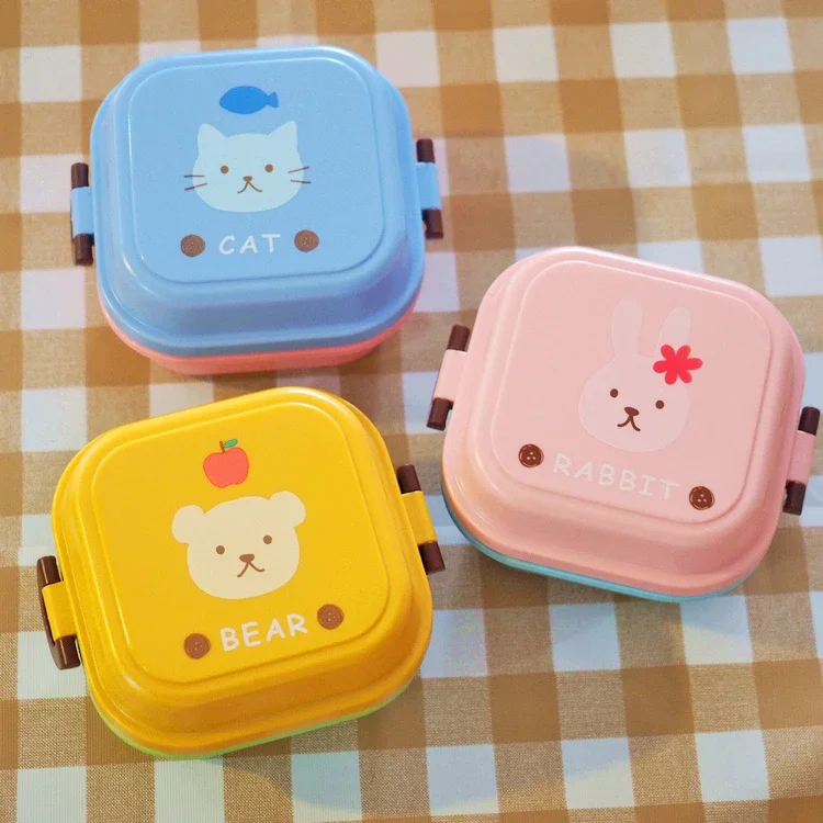 Cute Cartoon Kittyed Bento Lun - Food Snacks For Kids 评论和价格