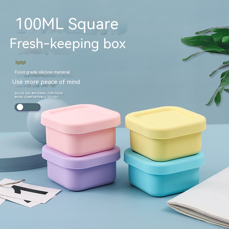 Sealed Silicone Lunch Box for  - Food Snacks For Kids 评论和价格