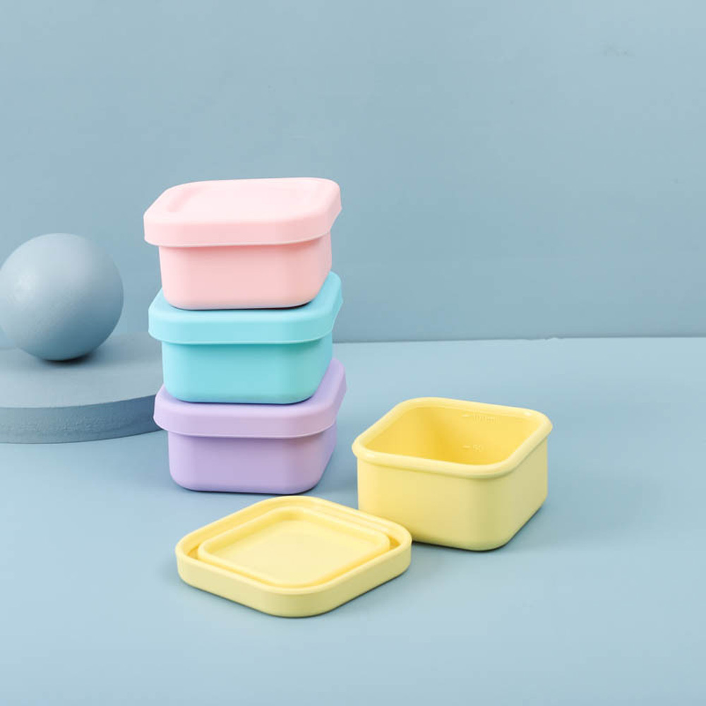 Sealed Silicone Lunch Box for  - Food Snacks For Kids 评论和价格