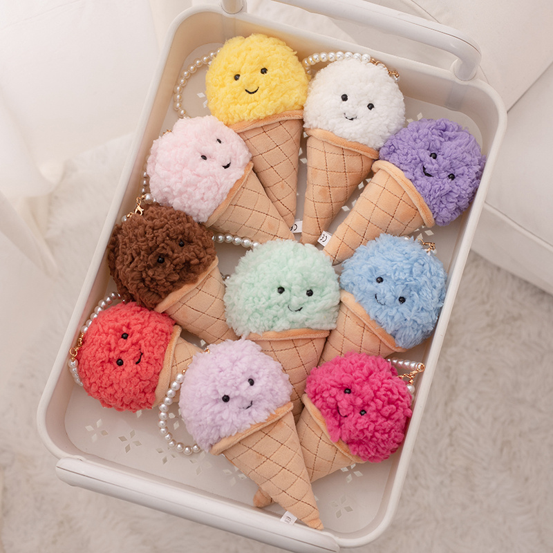 Cute Cartoon Ice cream Plush T - Food Snacks For Kids 评论和价格