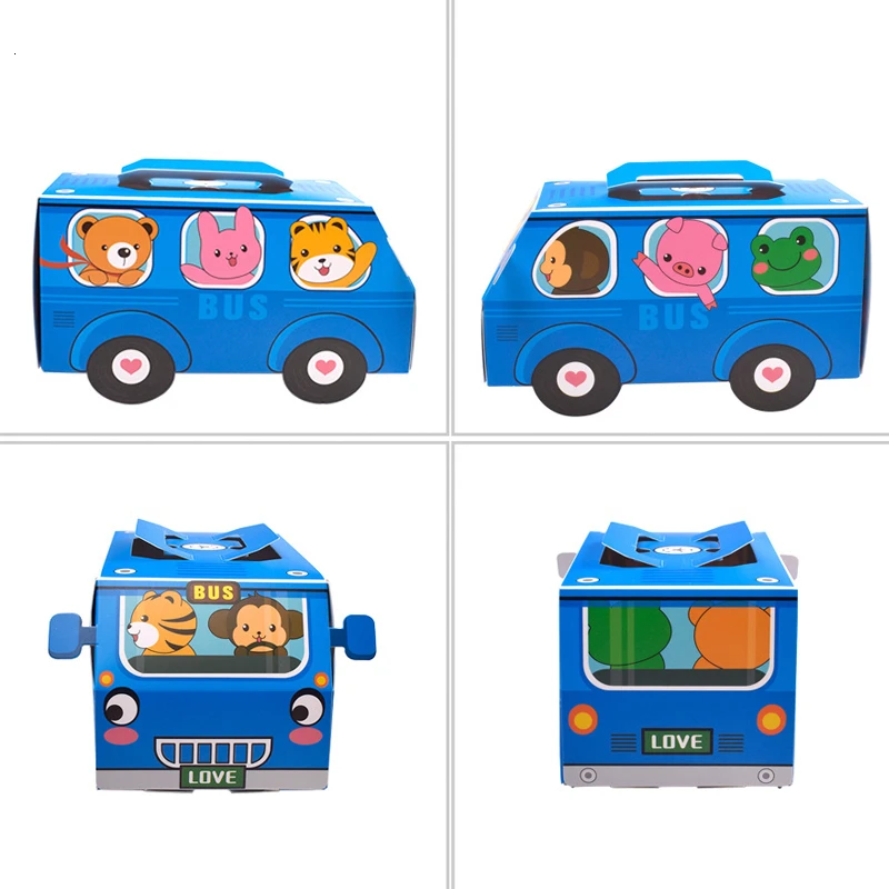 6PCS Gift Box Packaging Handle - Food Snacks For Kids 评论和价格