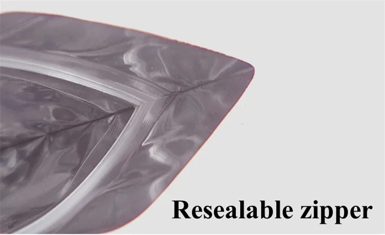 Flat Resealable Aluminum Foil  - Logo Food Snack 评论和价格