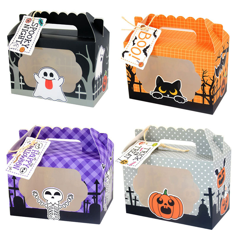 3/6pcs Ghost Pumpkin Cat Candy - Food Snacks For Kids 评论和价格