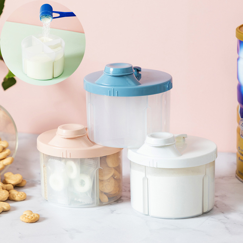 4 Grid Portable Baby Food Stor - Food Snacks For Kids 评论和价格