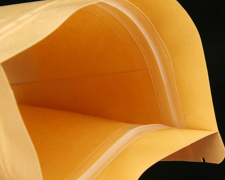 50PCS 3D Stand-up Kraft Paper  - Logo Food Snack 评论和价格