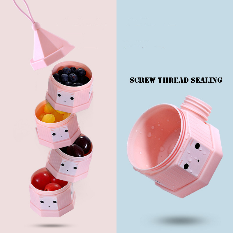 3/4 Layers Baby Food Container - Food Snacks For Kids 评论和价格