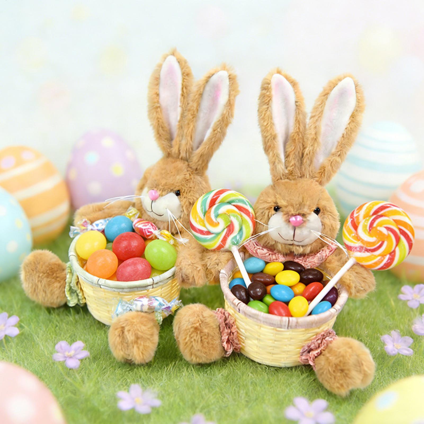 Easter Bunny Basket Candy Stor - Food Snacks For Kids Party 评论和价格
