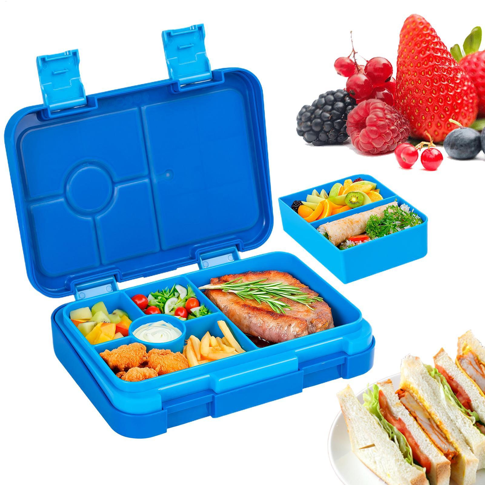 Bento Lunch Box with  Compartm - Food And Snacks For Picnic 评论和价格
