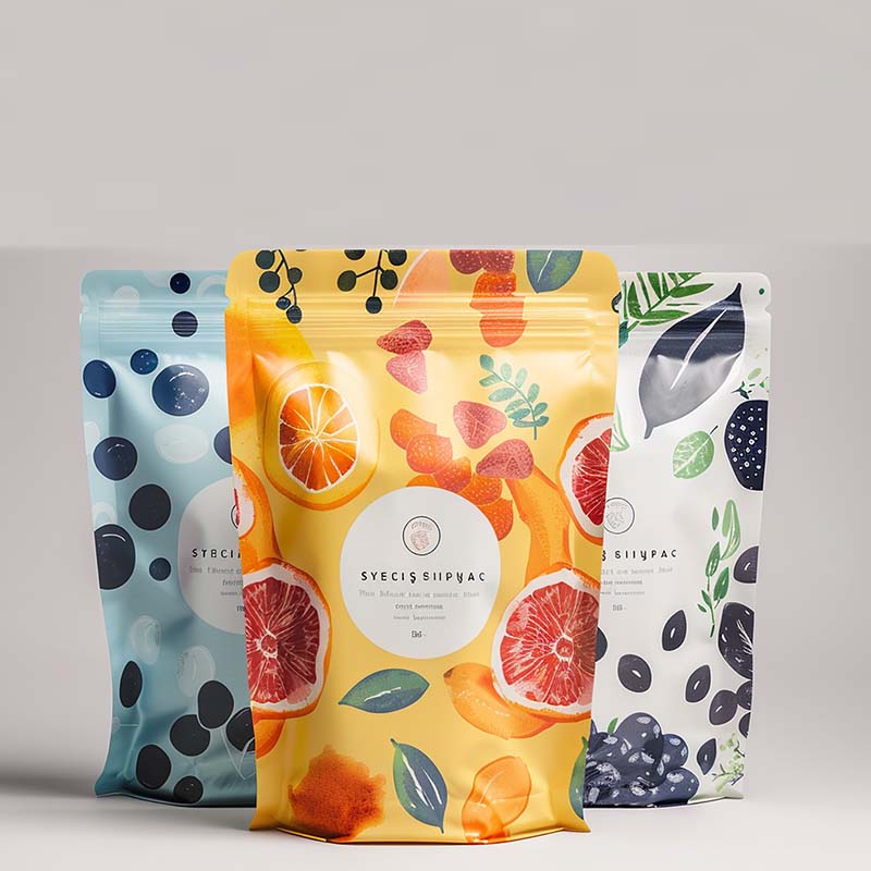 Custom Food Packaging Bags Wit - Logo Food Snack 评论和价格