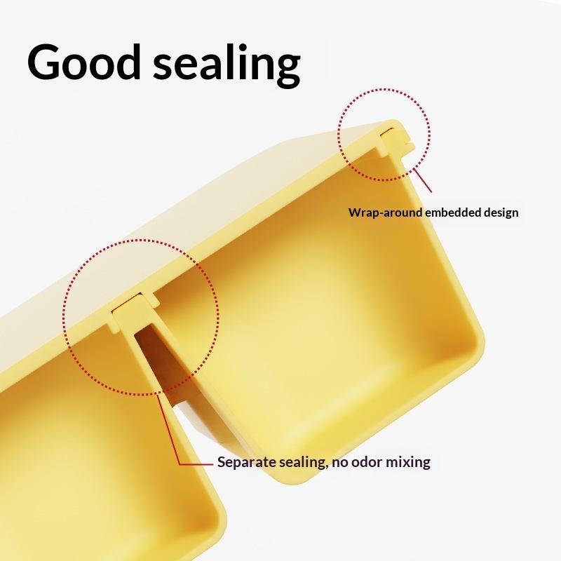 Silicone Snack Box: Food Grade - Food And Snacks For Picnic 评论和价格